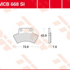 Set placute frana TRW MCB668SI - ATV Polaris Trail Blazer (94-98) - Trail Boss (91-99) 250 - Scrambler 4x4 (97) - Sportsman 4x4 (96-97) 500