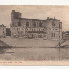 FV4-Carte Postala- FRANTA- Romans, Eglise St Bernard, circulata 1905