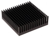 Radiator Extrudat Negru 53.3x53.3x16.5mm