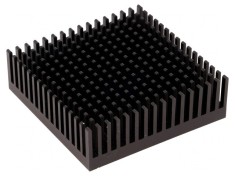 Radiator Extrudat Negru 53.3x53.3x16.5mm foto