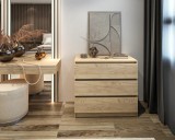 Cumpara ieftin Comoda MP5 3S, 90x44x80 cm, Stejar k003