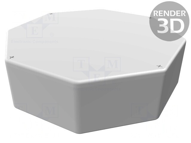 Carcasă universală aluminiu IP54 133x133x39mm