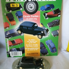 bnk jc Solido Hachette no 3 Citroen Traction - 1/43