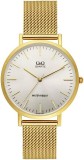Ceas Barbatesc Q&amp;Q Citizen QA20J001Y, Inox, Analogic, Quartz, Rezistent Apa 3ATM, Diametru 40mm
