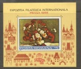 Romania 1988 Paintings Phila Expo Praga perf. sheet MNH DA.142, Nestampilat