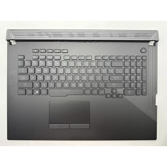 Carcasa superioara cu tastatura palmrest Laptop, Asus, ROG Strix G G731G, G731GV, G731GW, G731GU, G731GT, 90NR01T1-R32US0, 13NR01Q1AP0311, 13N1-9BA071