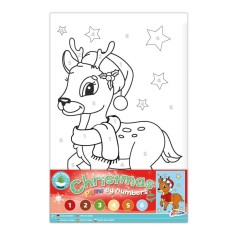 Set pictura pe numere - Magie cu tematica de iarnaului foto