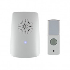 Sonerie fara fir, raza actiune 100 m, buton ip44, frecventa 433.9 mhz foto