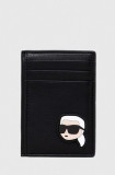 Cumpara ieftin Karl Lagerfeld carcasa cardului culoarea negru