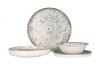 Rinart Set de vesela - Fade - 24 bucăți - 6 persoane - Porţelan