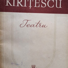 Alexandru Kiritescu - Teatru