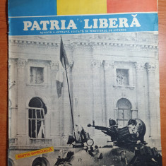 revista patria libera 27 decembrie 1989- toata revista cu art. si foto revolutia