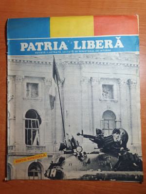 revista patria libera 27 decembrie 1989- toata revista cu art. si foto revolutia foto
