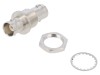Conector adaptor BNC soclu Amphenol 50 Ohm drept 4GHz POM