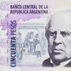 Bancnota Argentina 50 Pesos (2014) - P356 UNC ( litera H )
