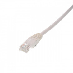 Cablu de retea U/UTP Well, cat6, patch cord, 1.5m, alb