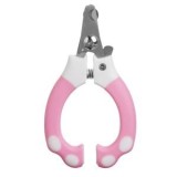 Unghiera pentru animale de companie, mică, roz, cu m&acirc;ner ergonomic, CMCLASS