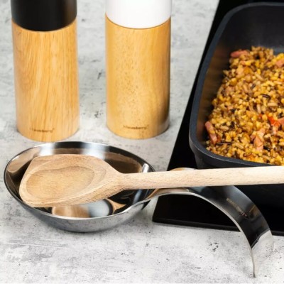 Lingura din inox, suport, 5.5 x 10.7 x 23.5 cm, capacitate 220 ml, Kinghoff foto