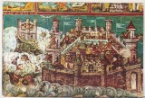 bnk cp Biserica Manastirii Moldovita - asediul Constantinopolului - necirculata