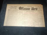 ZIARUL ROMANIA LIBERA 27 SEPTEMBRIE 1950