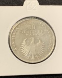 Moneda 10 mărci 1998 F RFG argint