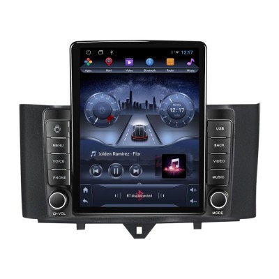 Navigatie dedicata cu Android Smart Fortwo 2011 - 2014, 2GB RAM, Radio GPS Dual foto