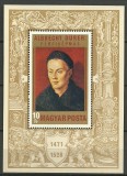 Ungaria 1971 - Durer, arta, colita neuzata