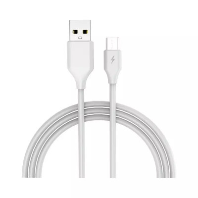 Cablu de incarcare rapida USB tip C, 1 metru, Gonga&amp;reg; Alb foto