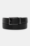 BOSS curea de piele cu doua fete barbati, culoarea negru, 50537375