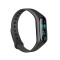 Bratara fitness inteligenta M3 Android, cu masurarea tensiunii arteriale, Ritm cardiac, Notificari, Pedometru, Bluetooth, Black Edition