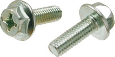 Surub cu flansa M6x1 evacuare Aprilia/Minarelli/Yamaha Cod Produs: MX_NEW 121856050RM foto