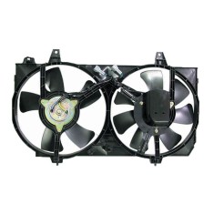 GMV radiator electroventilator Nissan Primera, 192001, Motorizare 1, 9 Dci 88kw; 2, 0 103kw; 2, 2 Dci 102kw Diesel/Benzina, dimensiune 320/320mm, 4+4
