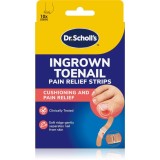 Scholl Dr. Scholl's Ingrown Toenail Pain Relief Strips plasturi de protecție pentru cresterea unghiilor 10 buc