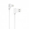 Cablu de Date (14130) DeTech DE-21i Lightning iPhone 5/6/7, 1m , Alb Blister