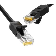 PATCH CORD UTP Ugreen Cat6, &quot;NW102&quot; fire din cupru, viteza maxima 1 Gbps, 0.5m, negru &quot;20158&quot; (timbru verde 0.08 lei) - 6957303821587