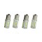 Set 4x Bec LED universal, auto BA15S, pentru bord, interior, numar, diverse