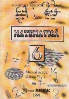 Matematica. Manual pentru clasa a VI-a foto