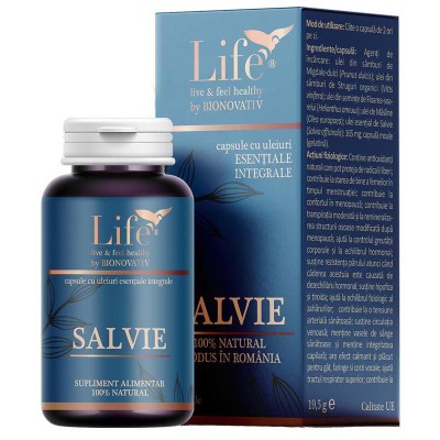 Salvie 30 capsule Bionovativ foto