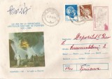 Romania, Pompierii in lupta cu flacarile, circulatie loco, 1986 (1)