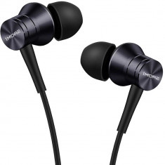 Casti cu Fir Piston Fit In-Ear Gri foto