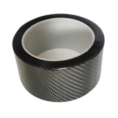 Banda anti-coliziune, De protectie, Din carbon, Gri, 5m x 5 cm