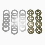 Set 24 discuri de frictiune pentru JCB cod OEM 450-10224, 450/10224 Breckner Germany