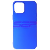 Husa Silicon Electric Blue pentru Apple iPhone 12 Pro Max - Calitate Superioara, Protectie Premium