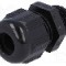 Presetupa poliamida, M16, IP68, HELUTOP HT-M, HELUKABEL - HT M16 RAL9005 92669