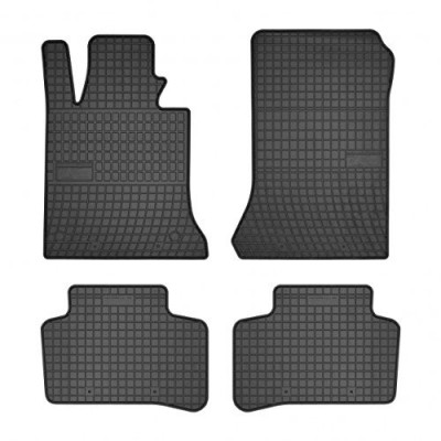 Set covorase auto din cauciuc Mercedes GLK X204 2008-2015, presuri BestAutoVest, negre, 4 buc. AutoDrive ProParts foto