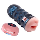 Pretty Love Vacuum Cup - Masturbator cu Formă de Gură 18 cm