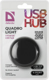 Cumpara ieftin Hub Defender Quatro Light 4xUSB 2.0 Negru