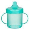 Cana Antrenament Honey Baby, Cioc Silicon, M&acirc;nere, Plastic, Culoare Verde, Capacitate 230ml, Oem