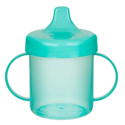 Cana Antrenament Honey Baby, Cioc Silicon, M&amp;acirc;nere, Plastic, Culoare Verde, Capacitate 230ml foto