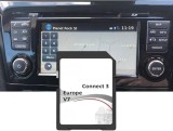SD Card navigatie Nissan, 16GB, Connect3 LCN3 Europa V7 2024, NISSAN Qashqai Juke Navara X-TRAIL Note Micra, fabricatie 2014-2021